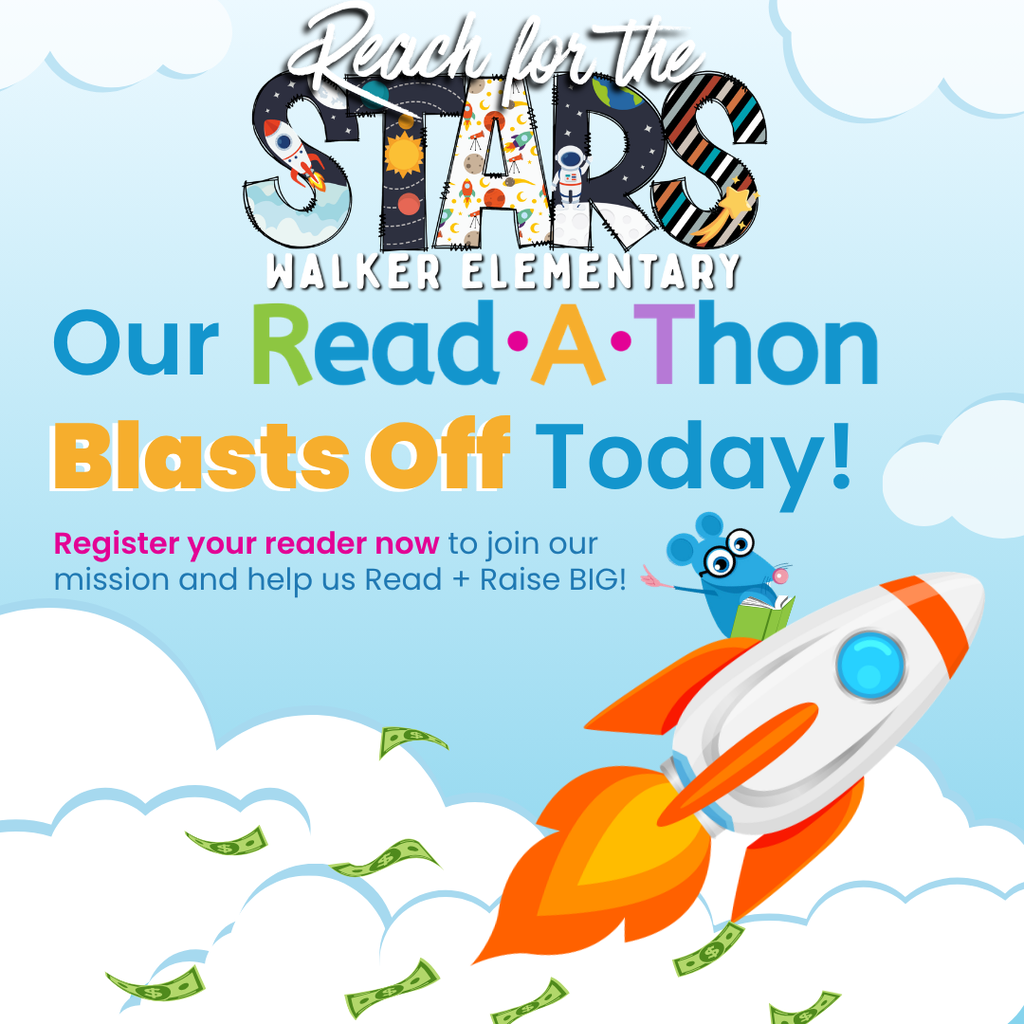 Read-A-Thon Begins Today! Register your readers