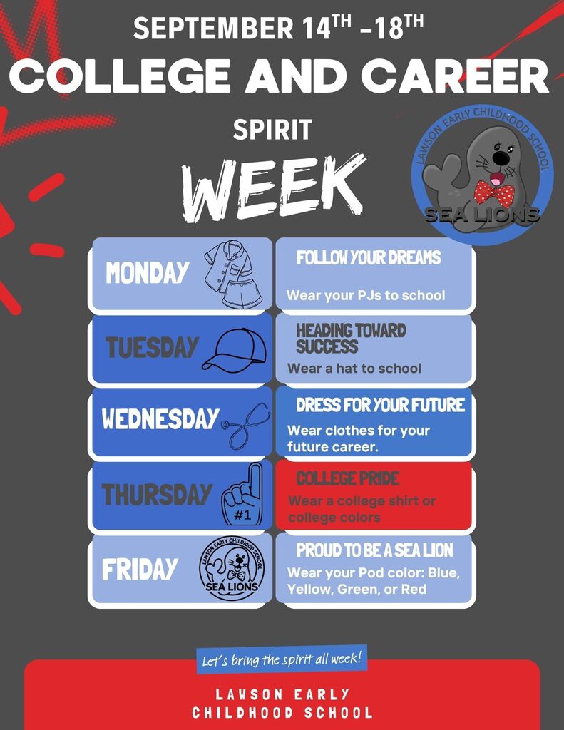 College and Career Week Flyer in English
