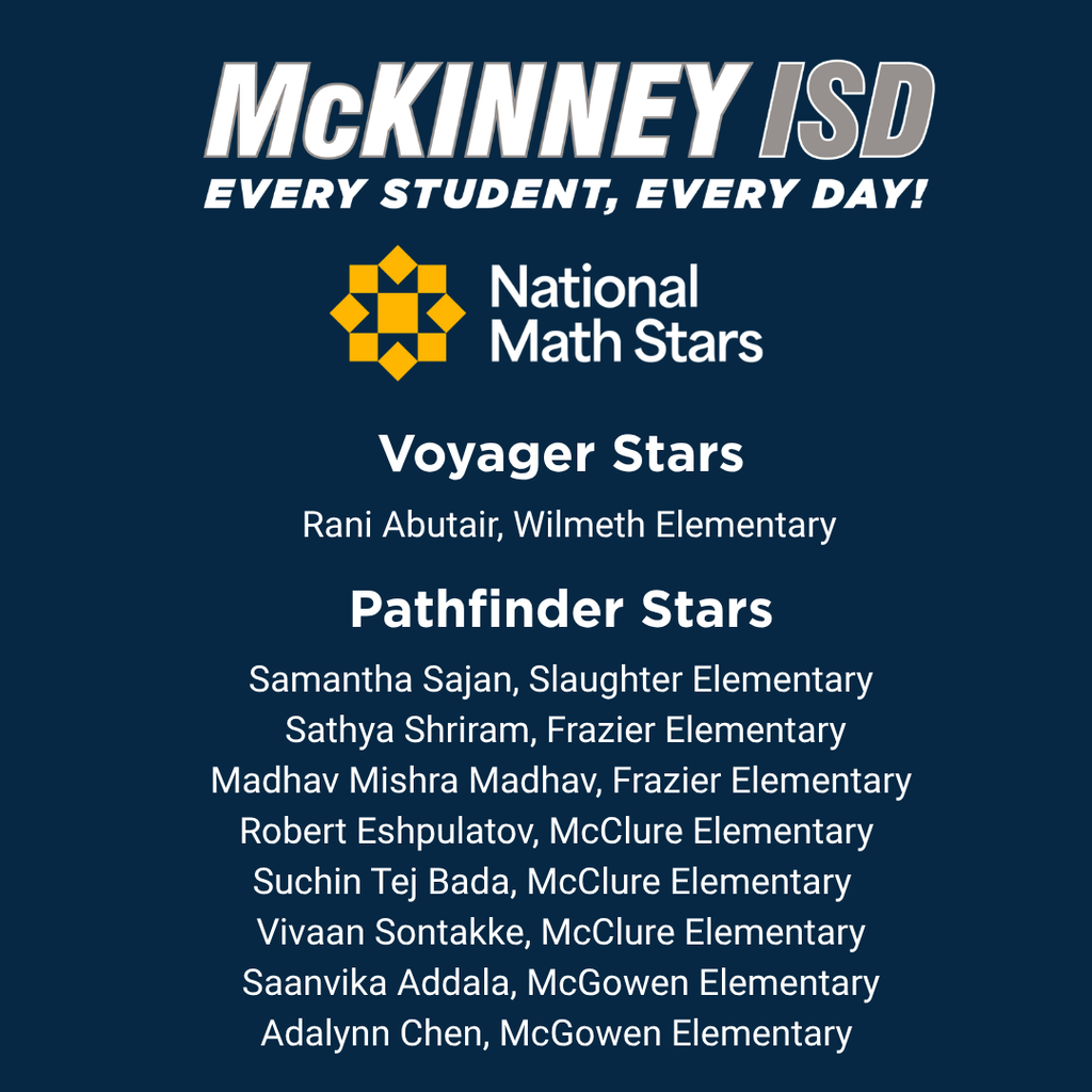 national math stars mckinney isd