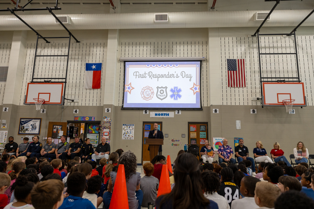 vega elementary first responders ceremony