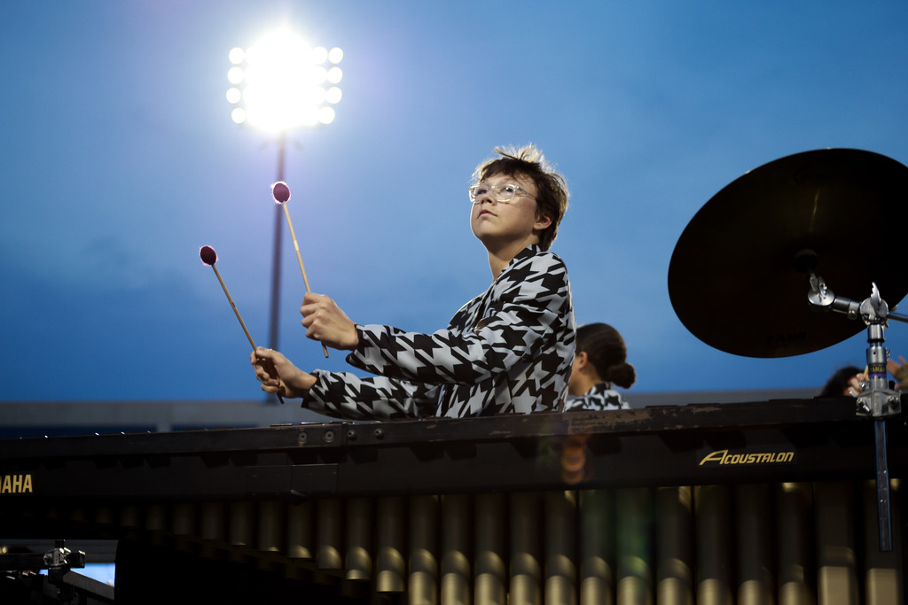 students perform at mckinney isd band night 