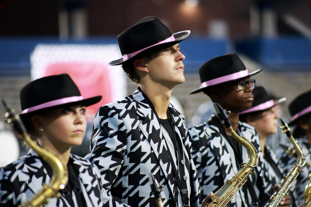 students perform at mckinney isd band night 
