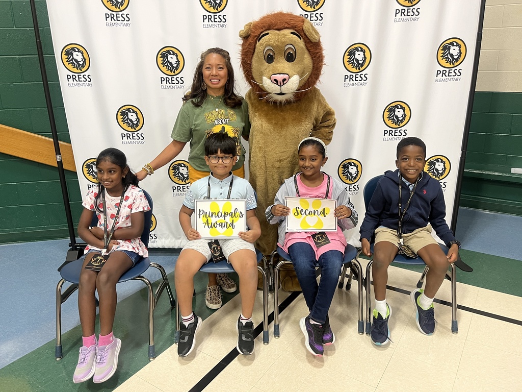 September Principal's Award - Second Grade