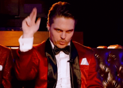 Gif of person showing 4 fingers
