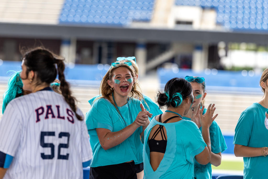 students participate in pals camp