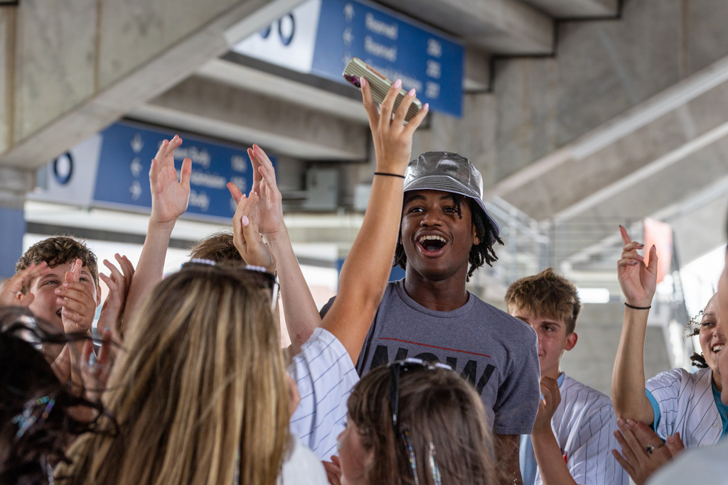 students participate in pals camp