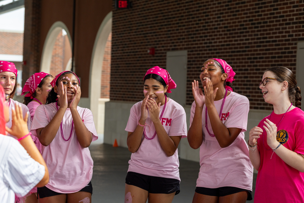 students participate in pals camp