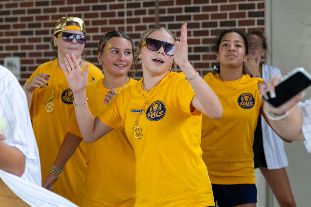 students participate in pals camp