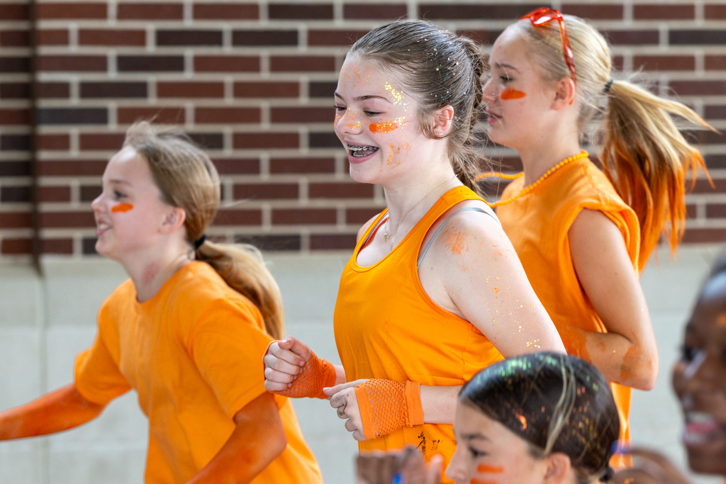 students participate in pals camp