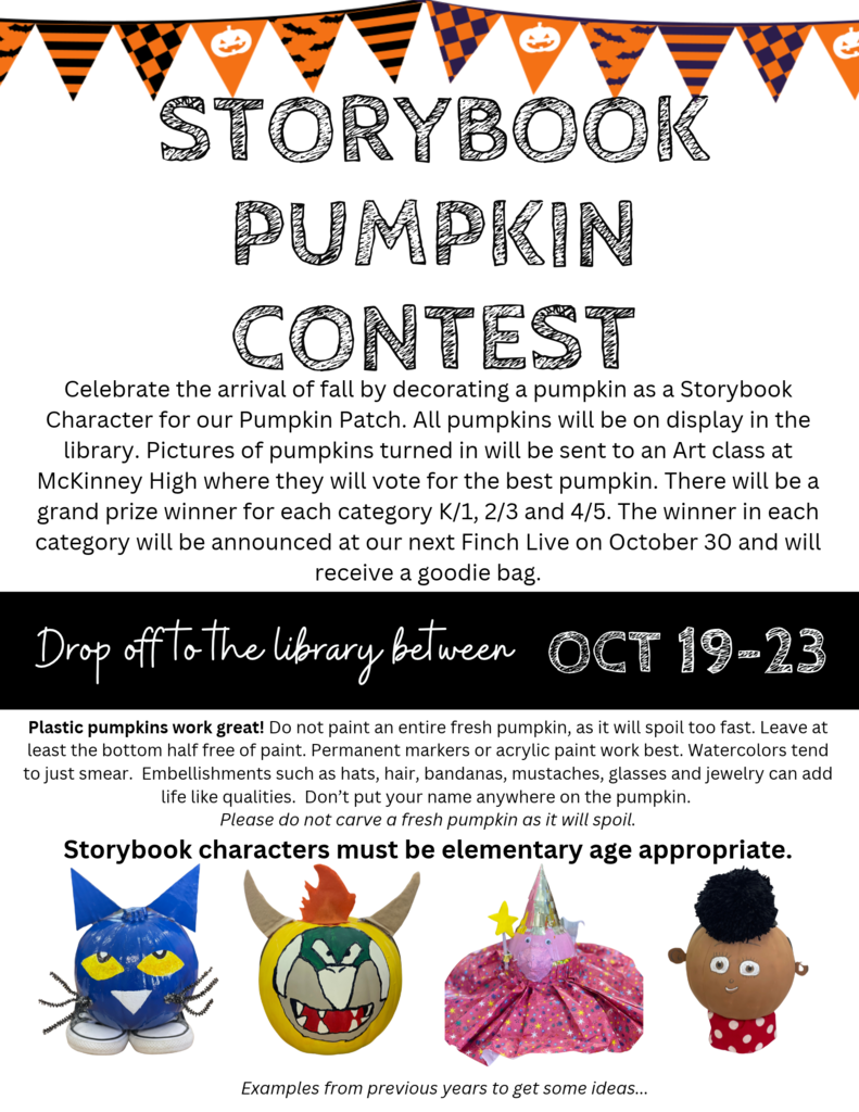 storybook pumpkin contest