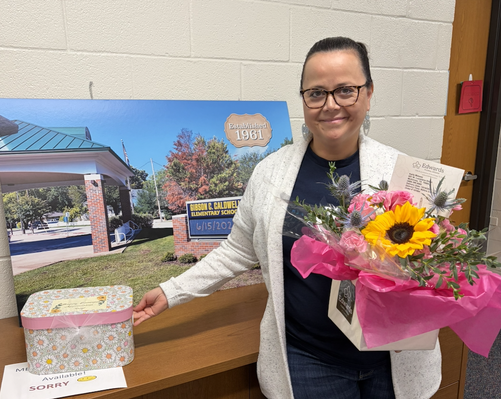 Ms. Massey for principal's Month