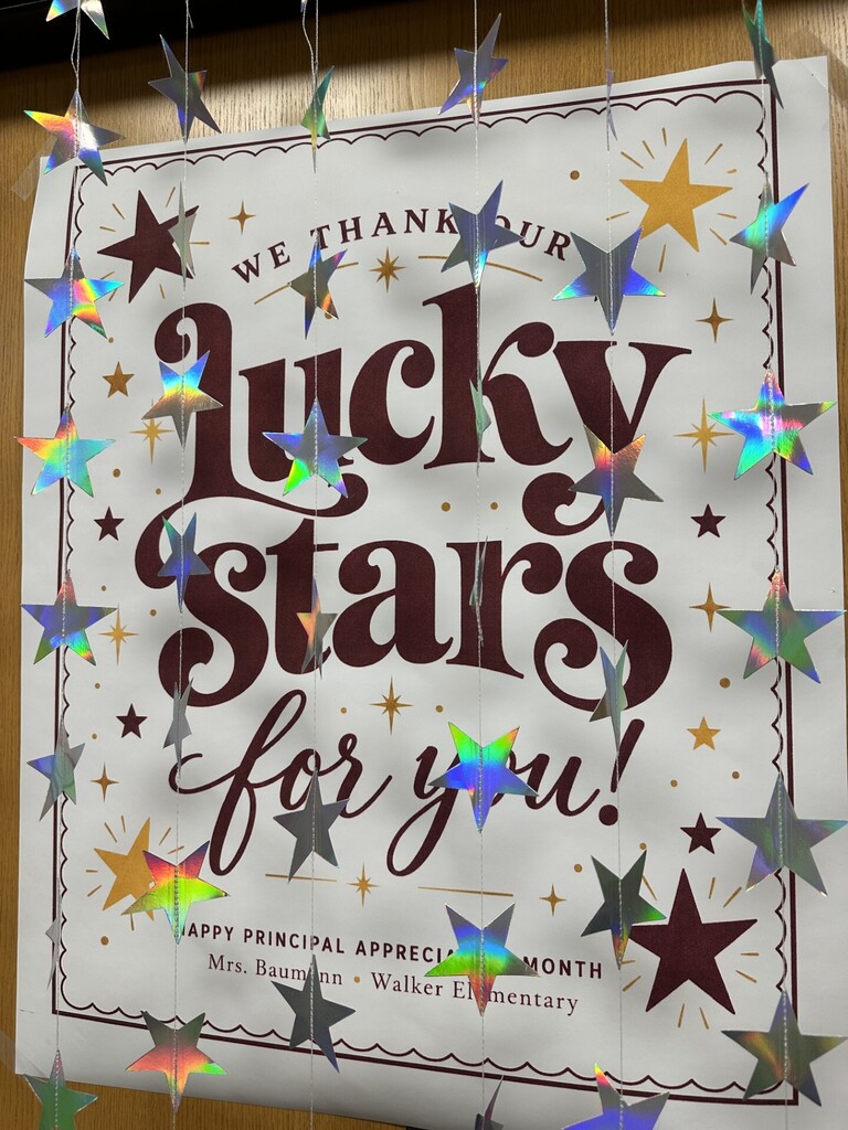 We thank our lucky stars for Mrs. Baumann