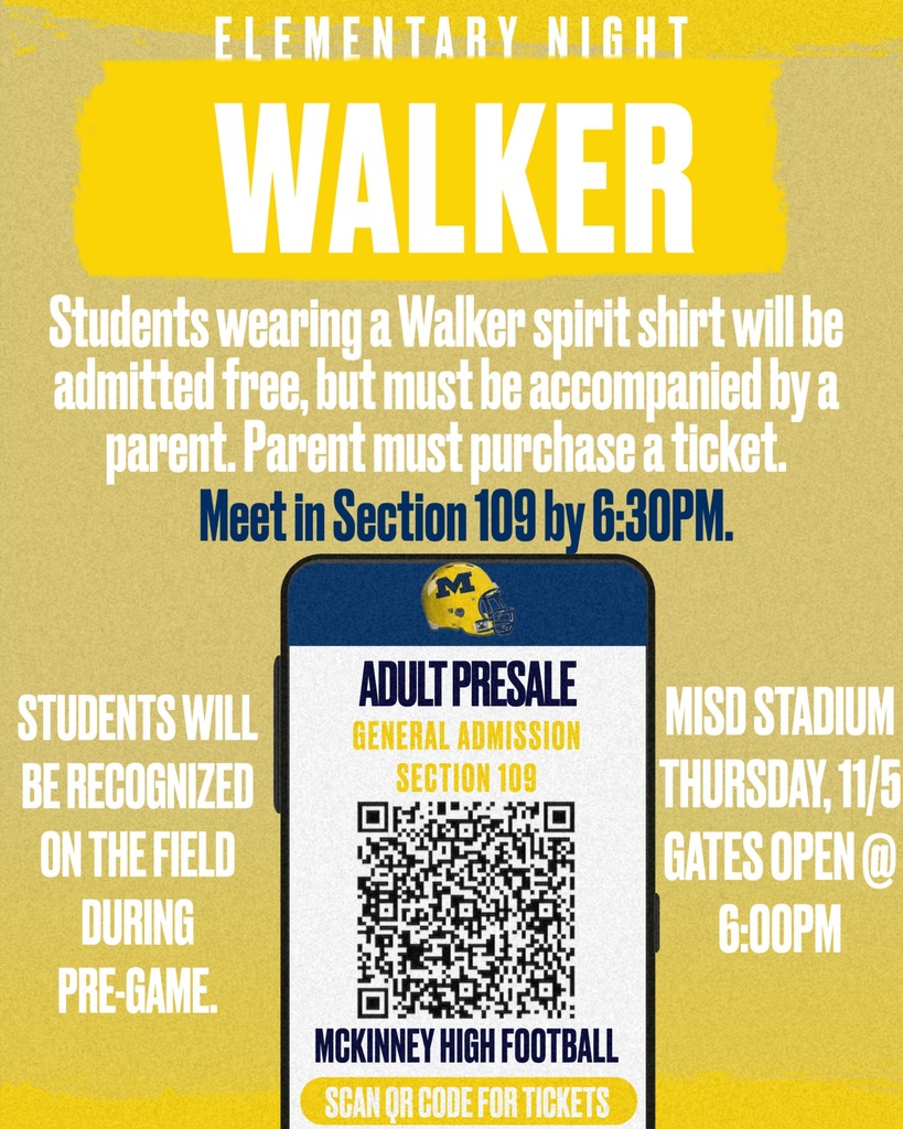 Walker Night at MISD Stadium