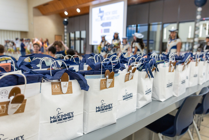 goody bags on counter