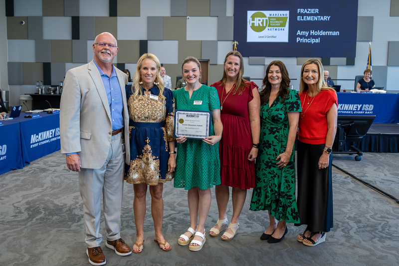 HRS award recipient frazier elementary