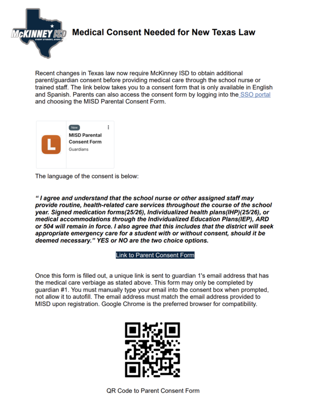 English Medical Consent Policy MISD