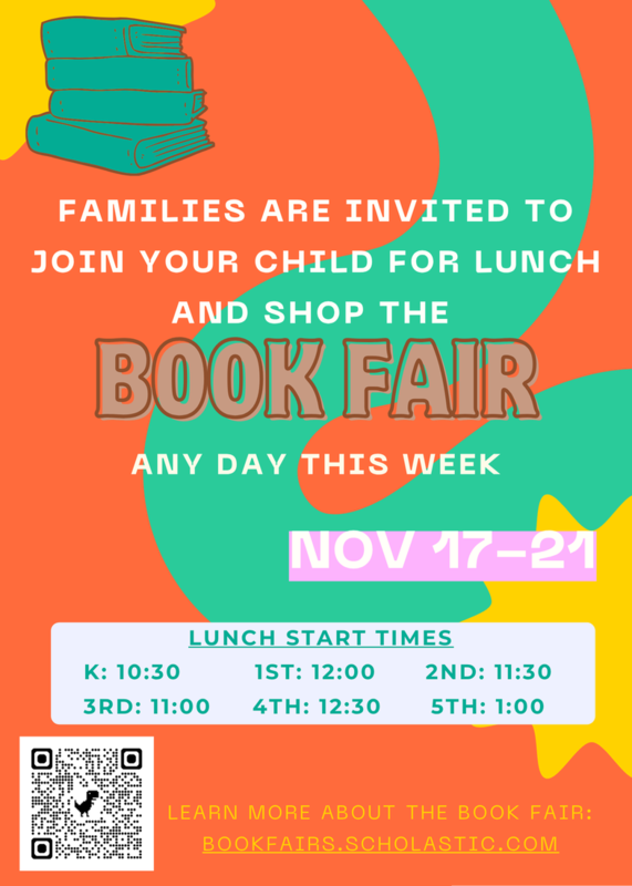 Book Fair Lunch Invite