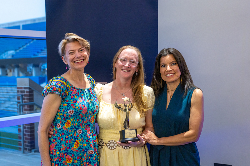 group of teachers smiling