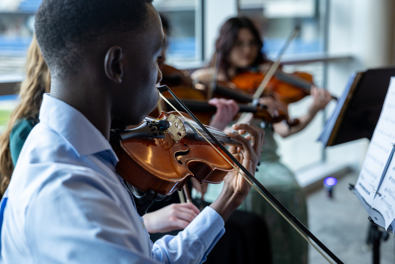 violin player