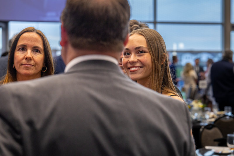 zentner smiling and talking