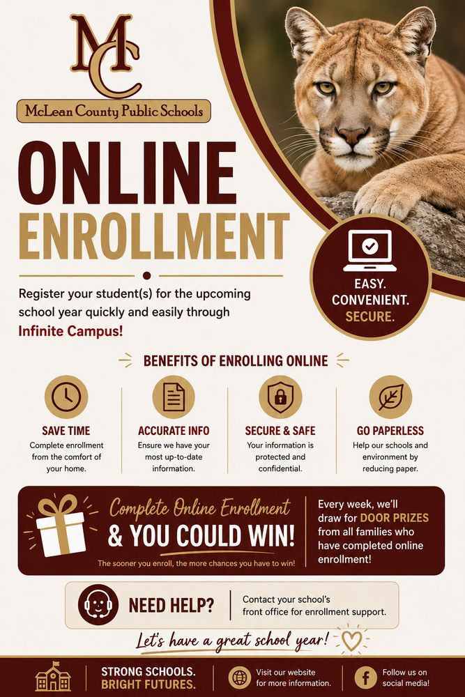 Online Registration Flyer