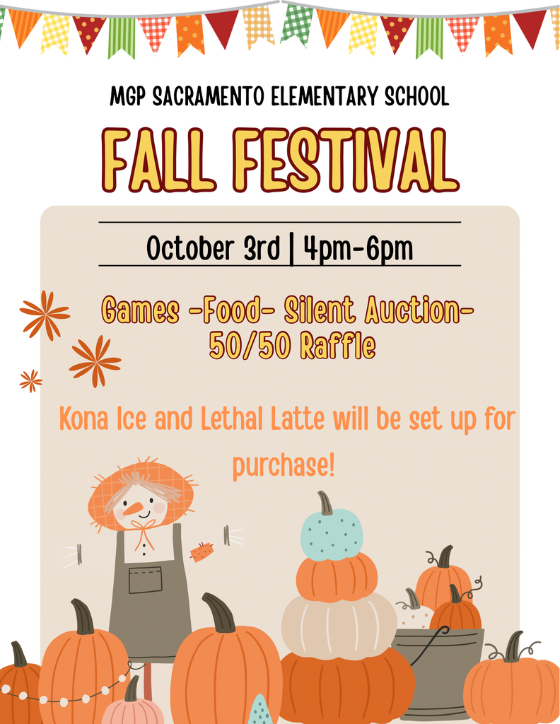 MGP Fall  Festival Flyer