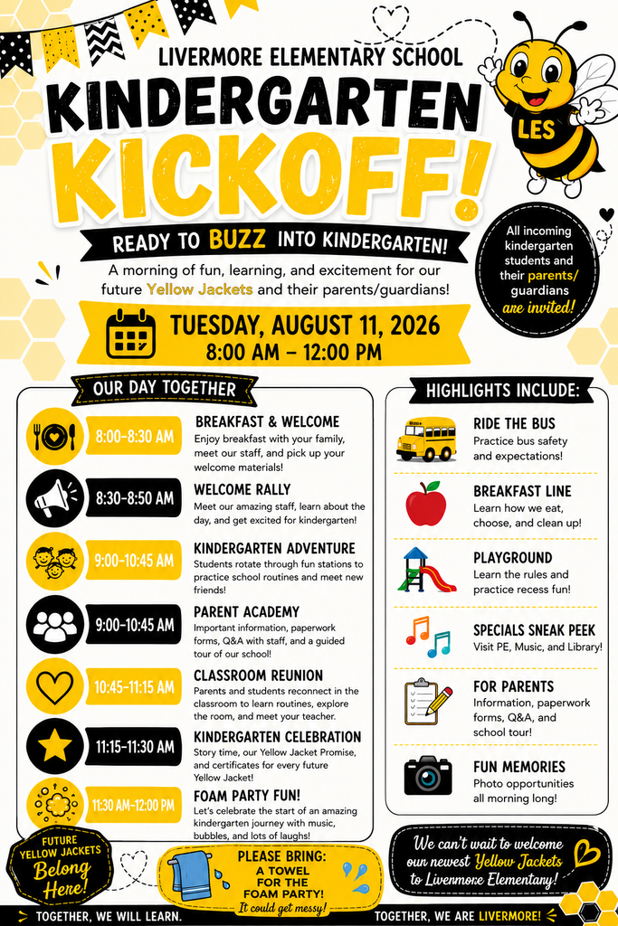 26-27 Kindergarten Kick-Off flyer