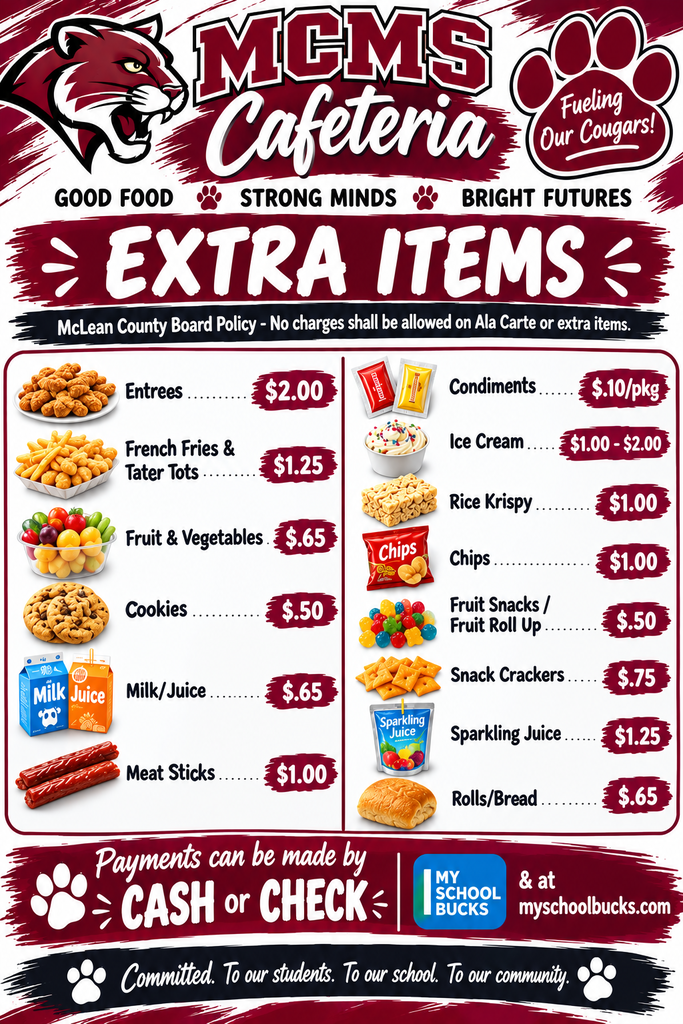 Cafe Extras