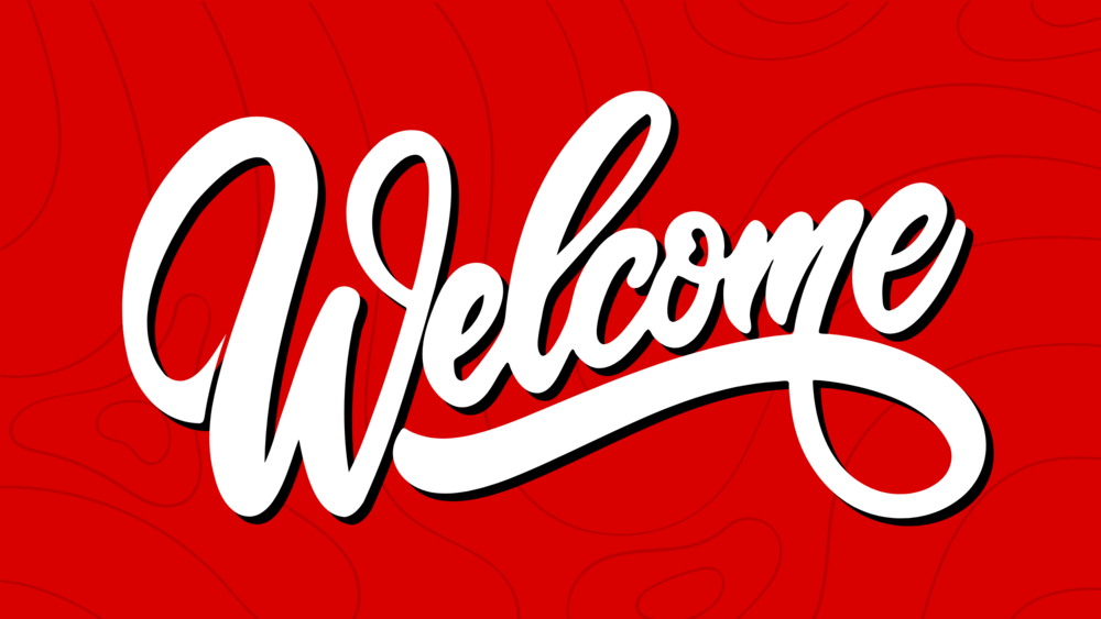 welcome banner