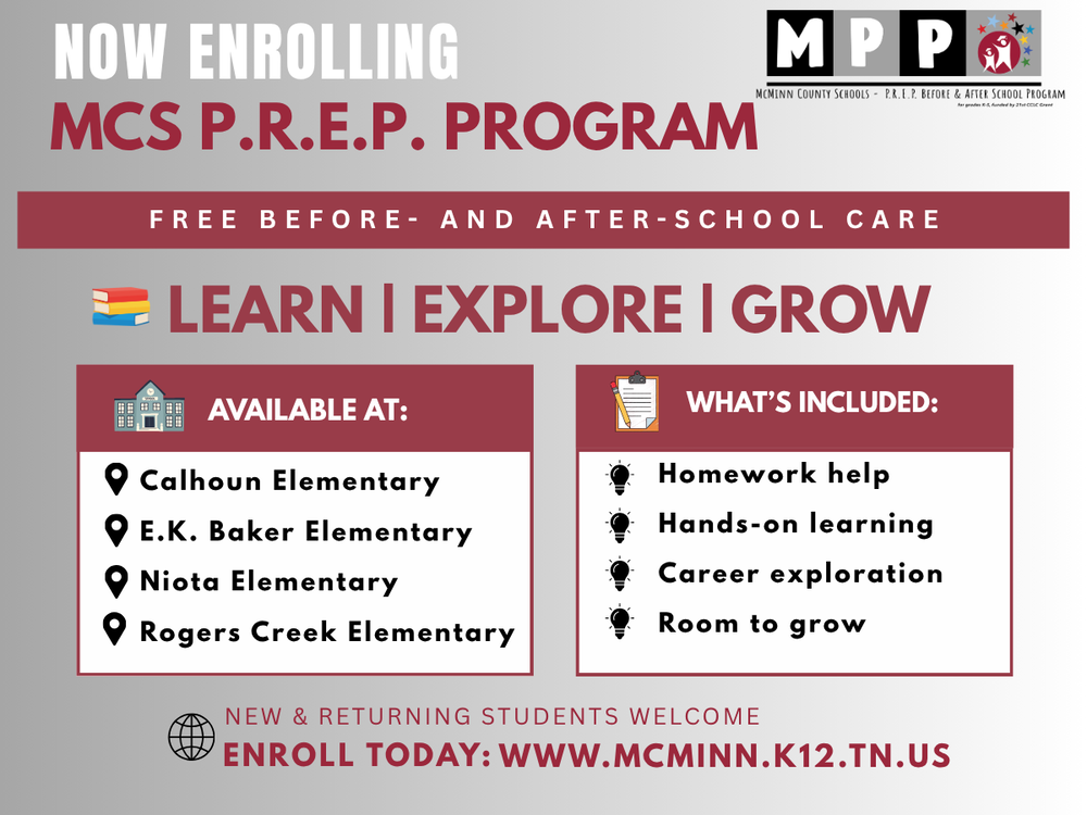 McMinn County Schools After-School Program