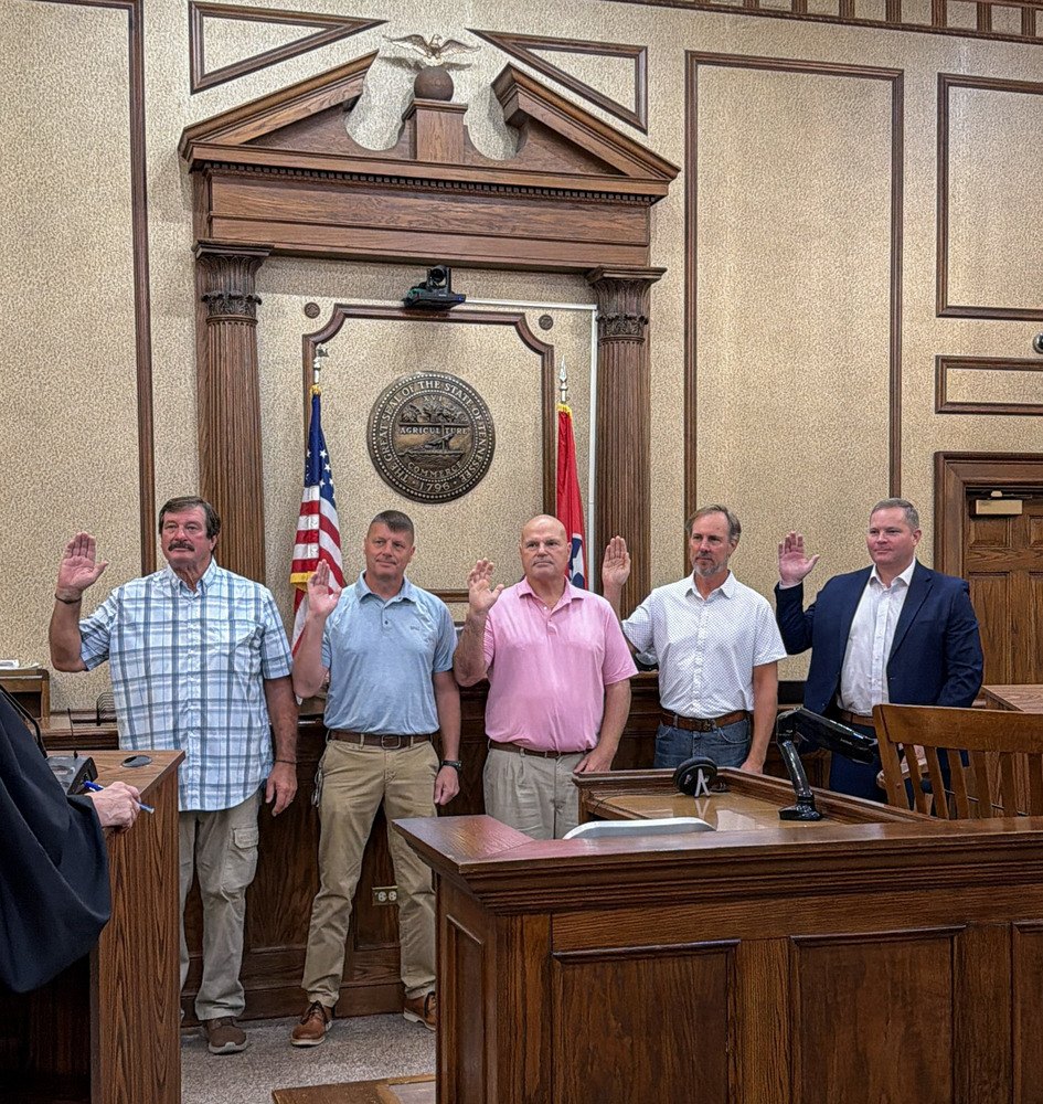 McMinn County Schools Board of Education Swear In Ceremony