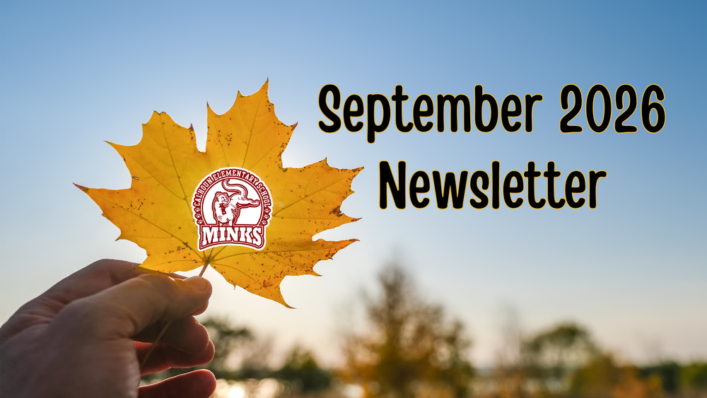 September 2026 Newsletter