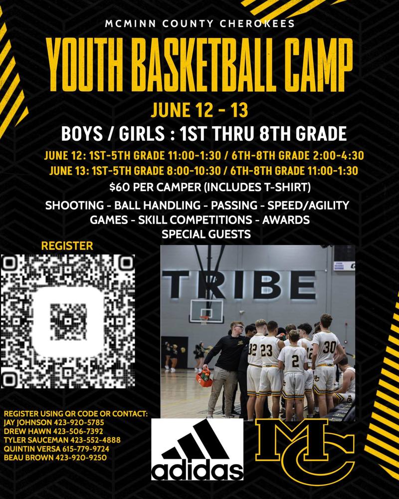 Youth Basketball Camp Flyer