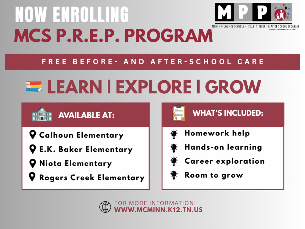 McMinn County Schools After-School Program