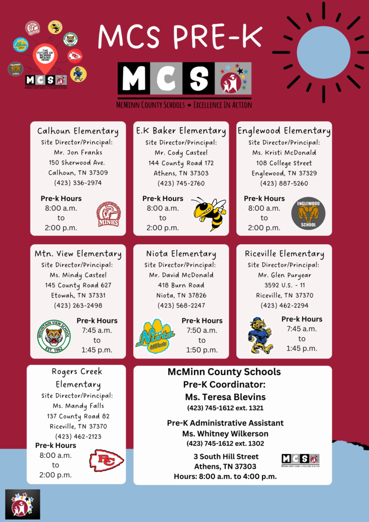 Pre-K information