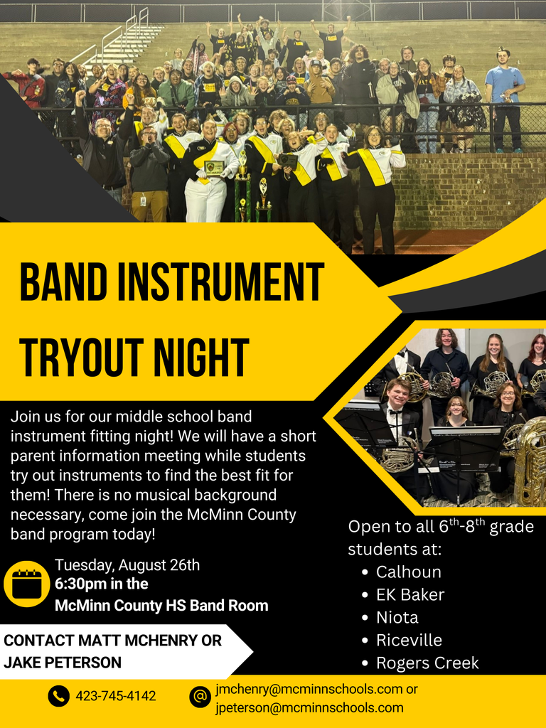 band flyer