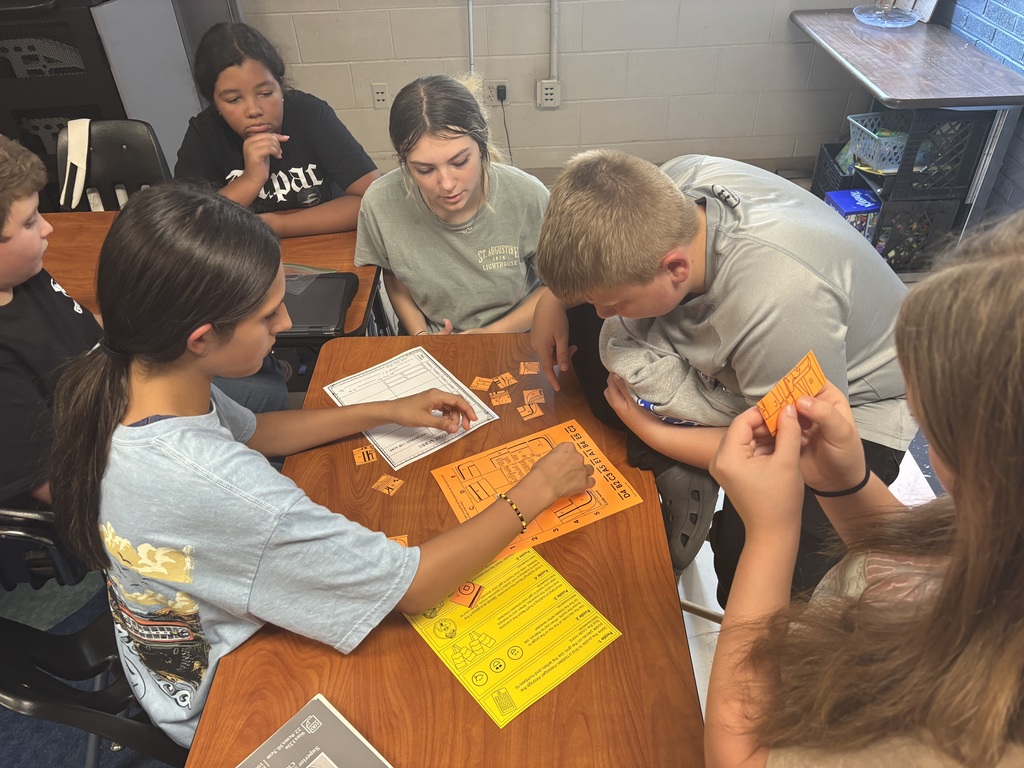 students working
