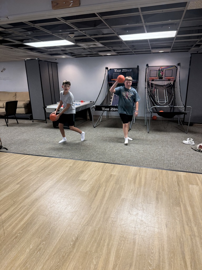 students playing 