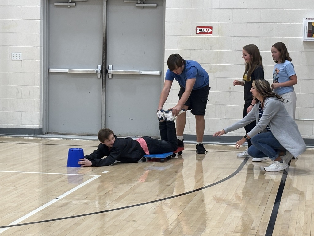 students playing