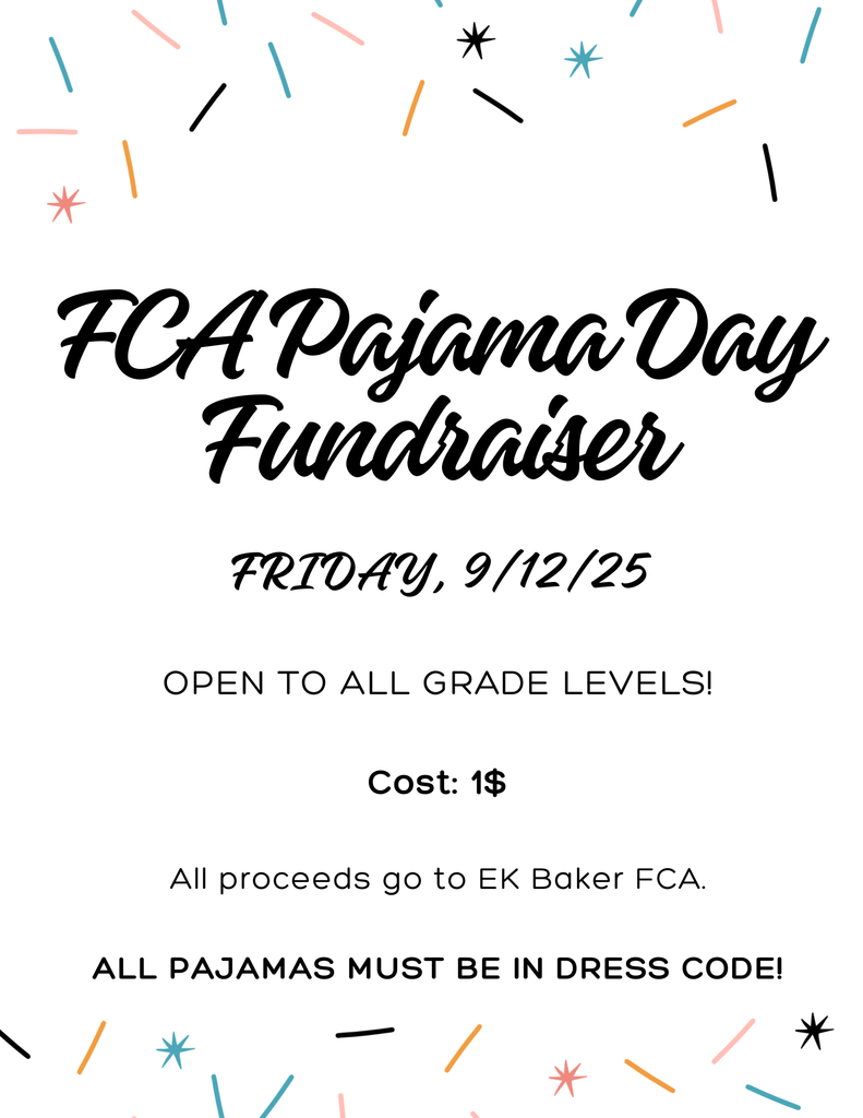 pajama day flyer
