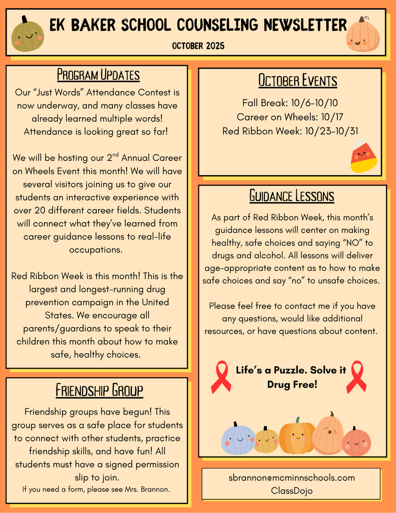 ek baker school counseling newsletter