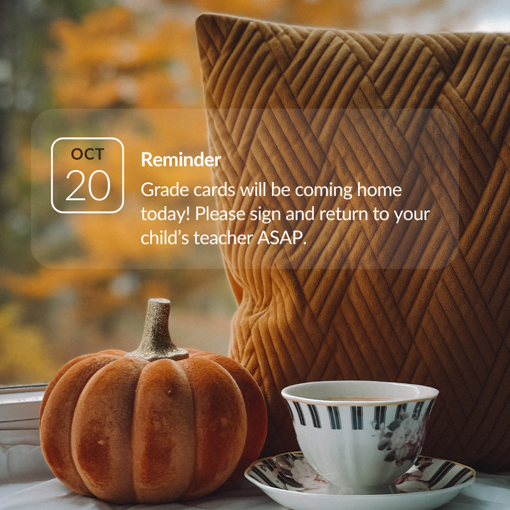Grade Card Reminder