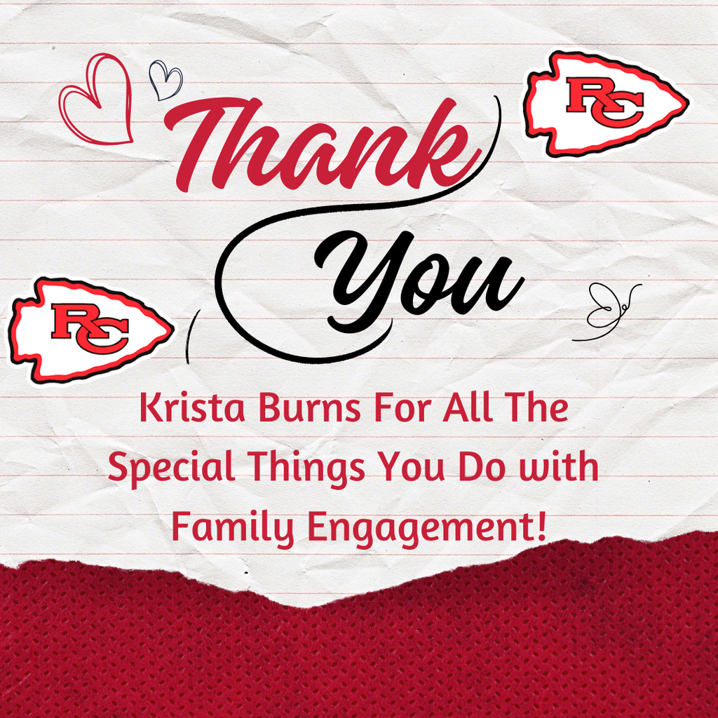 Red White Modern Thank You Instagram Post