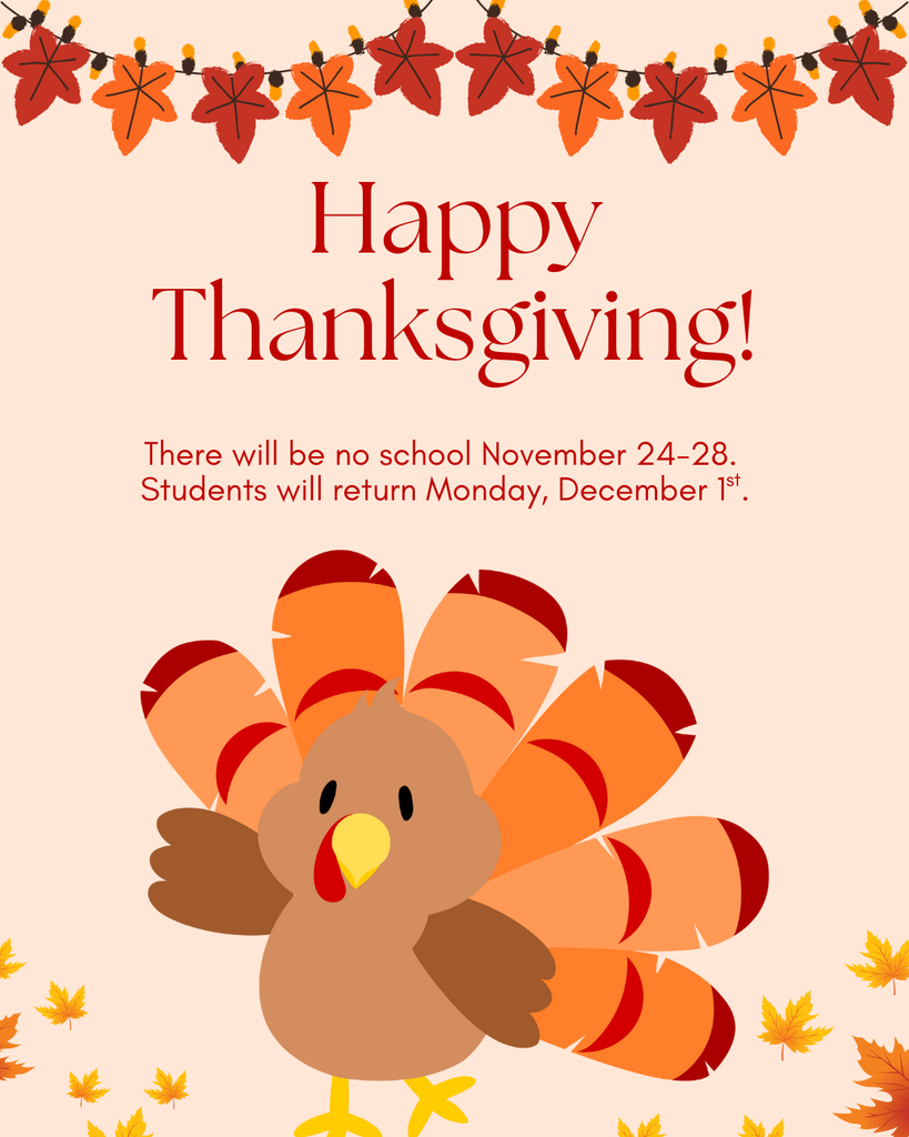 Beige and Orange Illustrative Happy Thanksgiving Instagram Post