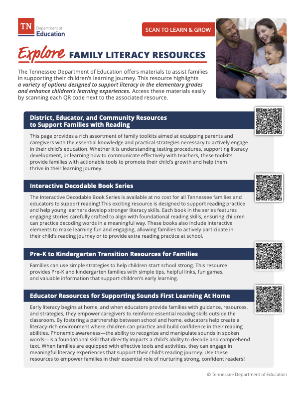 Literacy R360 Explore Family Resources