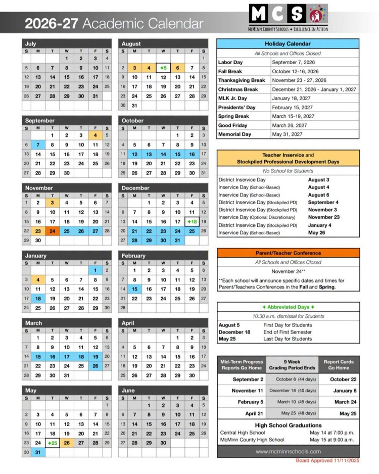calendar