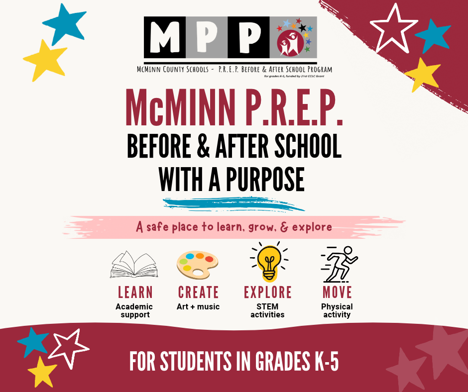 McMinn County Schools P.R.E.P. Enrollment