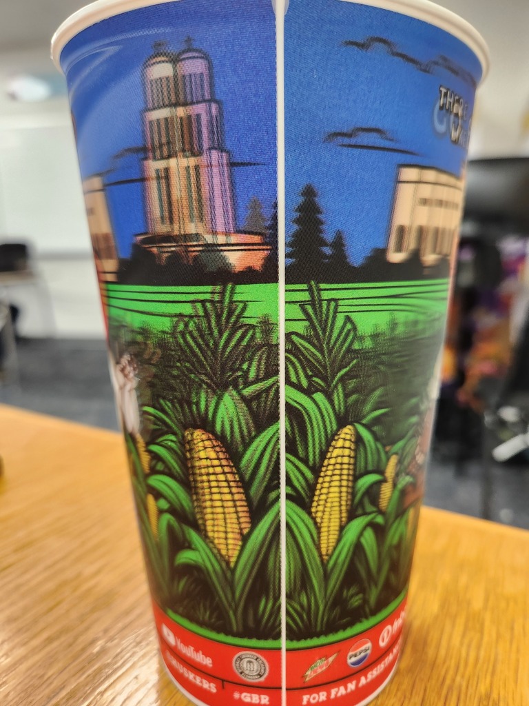 Herbie Husker Cup (back)