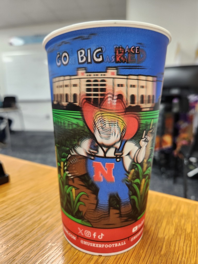 Herbie Husker Cup (front)