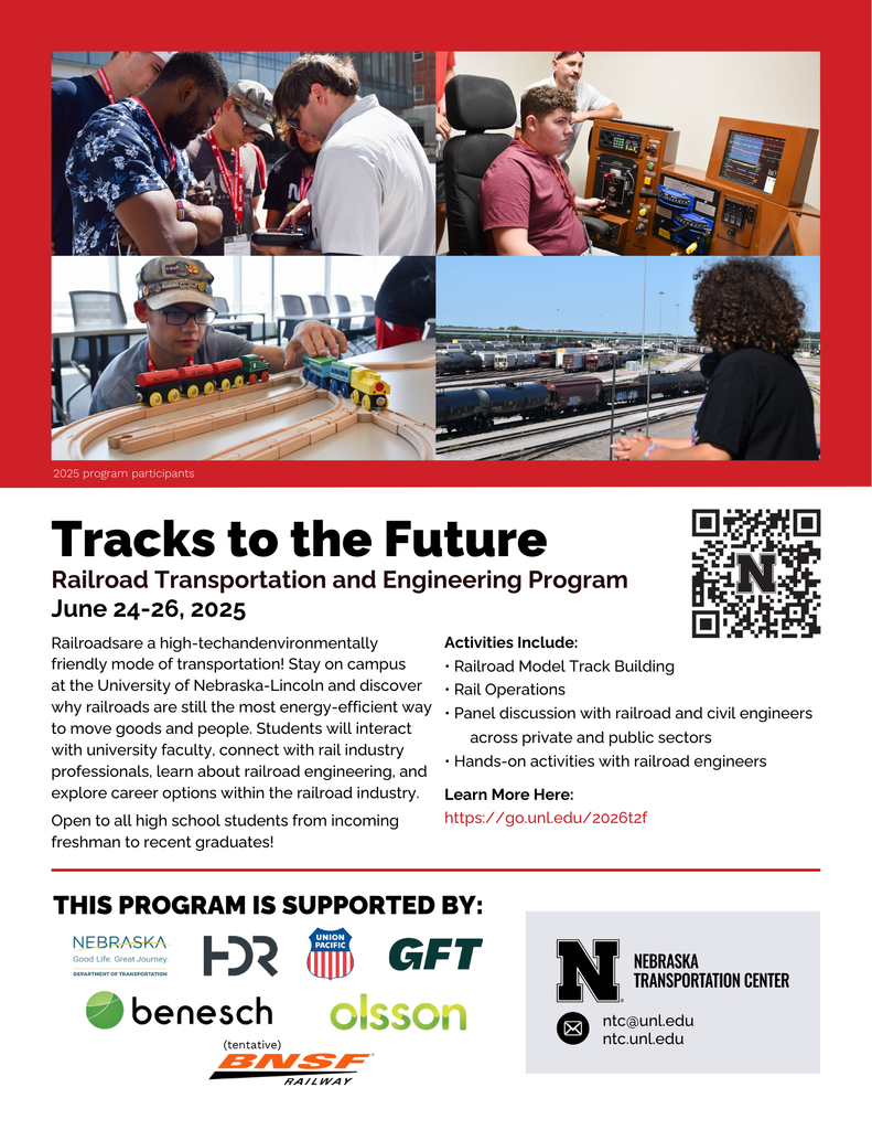 Tracks to the future flyer with registration